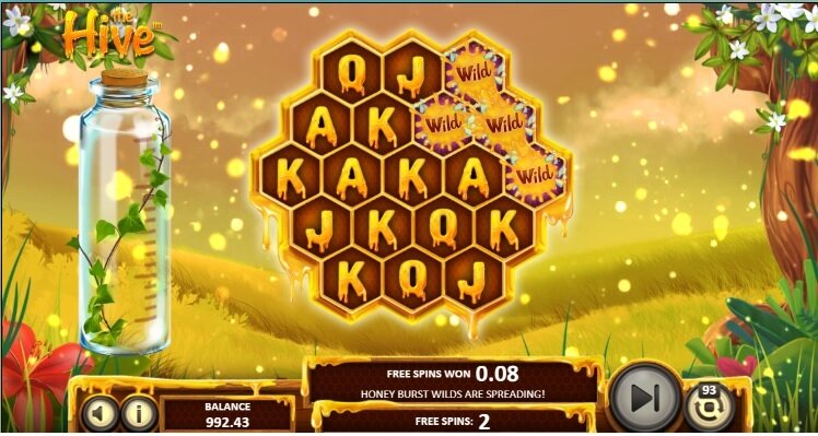 The Hive online slot Free Spins