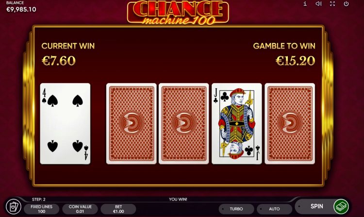 Chance Machine 100 online slot review