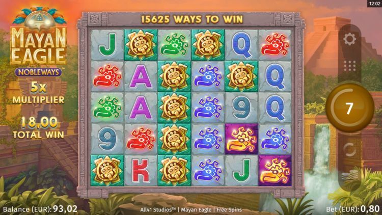 Mayan Eagle Nobleways online slot gameplay review