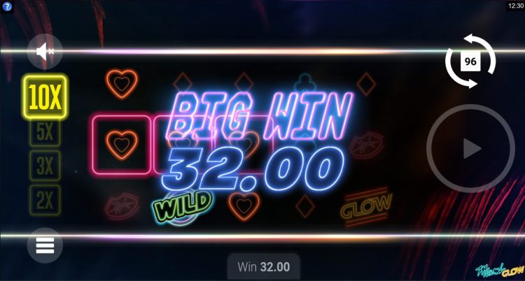 Miami Glow online slot big win
