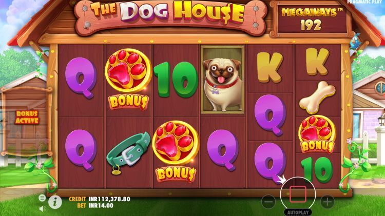 The Dog House Megaways slot bonus trigger