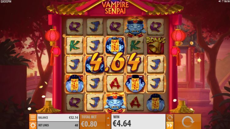 Vampire Senpai gokkast Quickspin