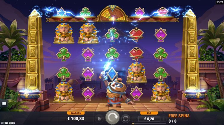 3 Tiny Gods bonus trigger
