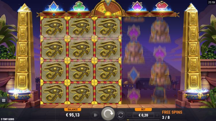 3 Tiny Gods gokkast gameplay Microgaming