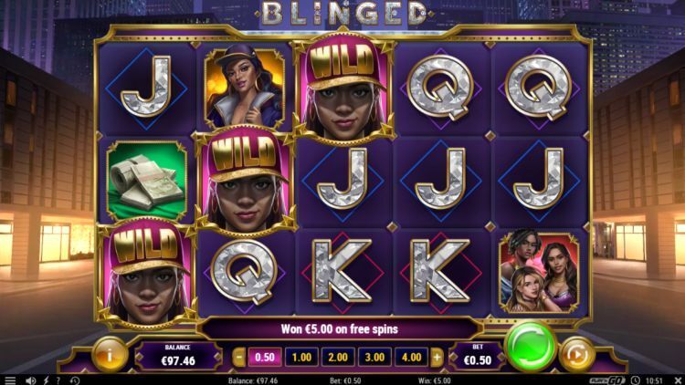 Blinged gokkast review Play n GO