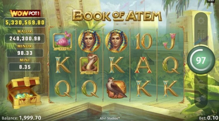 Book of Atem Wowpot slot review