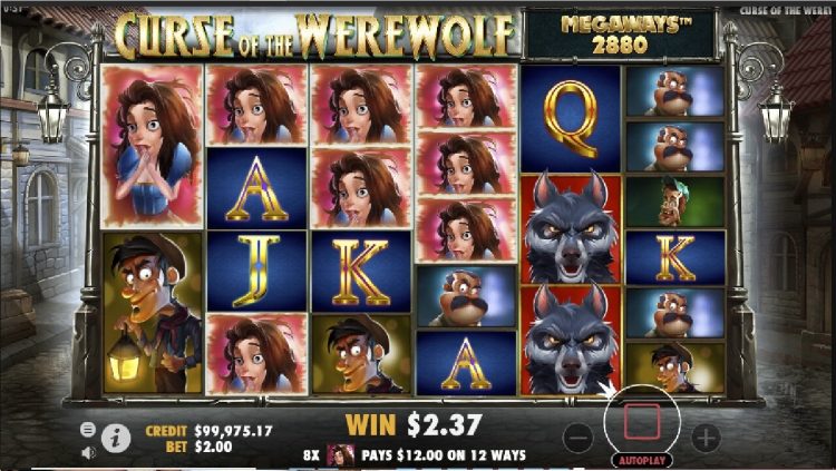 Curse of the Werewolf Megaways slot review