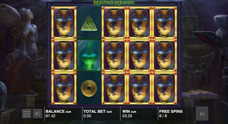 Mystery Museum slot bonus win