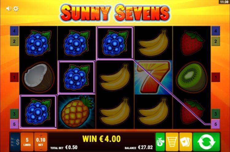 Sunny Sevens gokkast review
