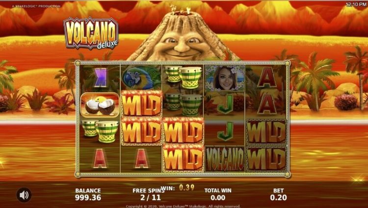 Volcano Deluxe online slot Free Spins