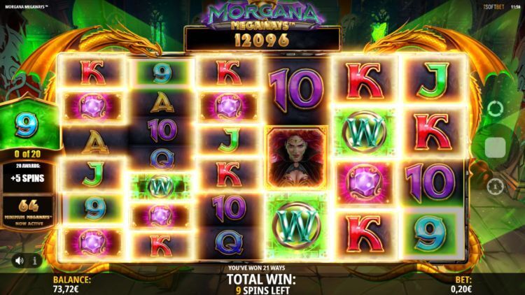 Morgana Megaways slot review Free Spins
