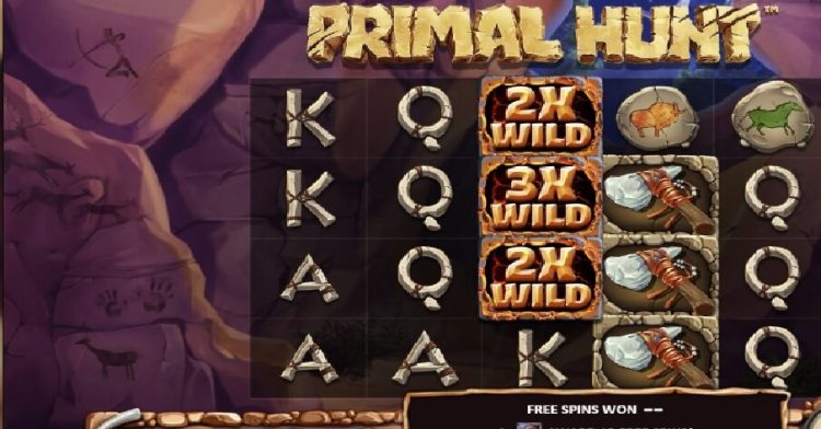 Primal Hunt online slot gameplay
