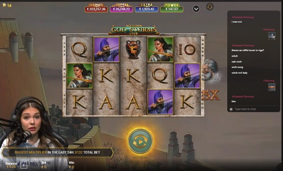 Age of the Gods God of Storms Live