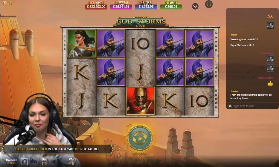 Age of the Gods Gods of Storms Live