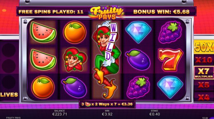 Fruity Pays gokkast Free Spins