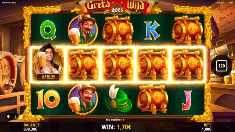 Greta Goes Wild slot iSoftBet