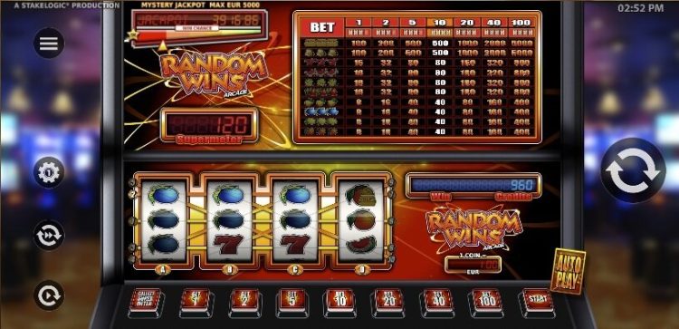 Random Wins Arcade slot review