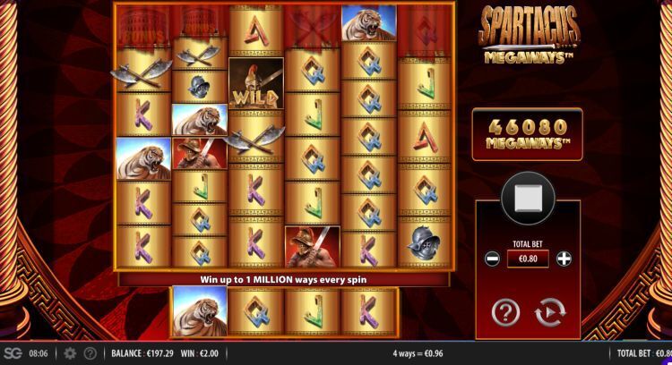 Spartacus Megaways slot review