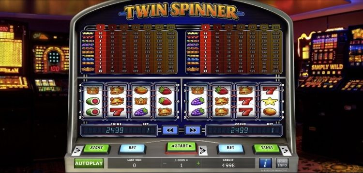 Twin Spinner online slot gameplay