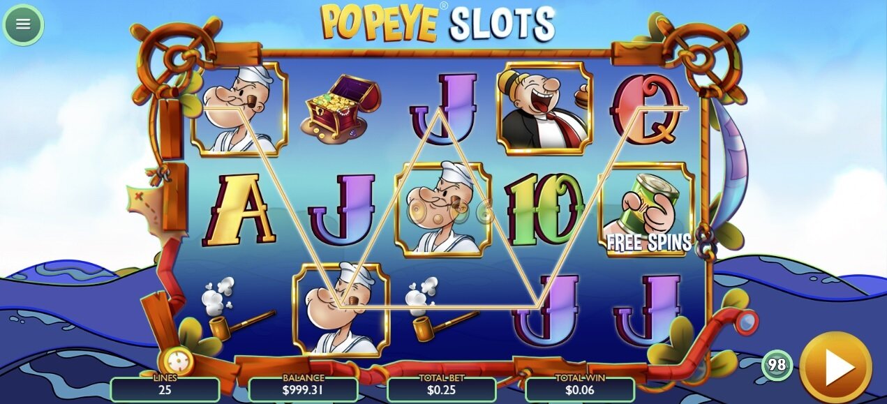 Popeye Slots slot review