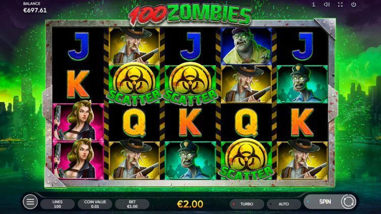100 Zombies gokkast Free Spins
