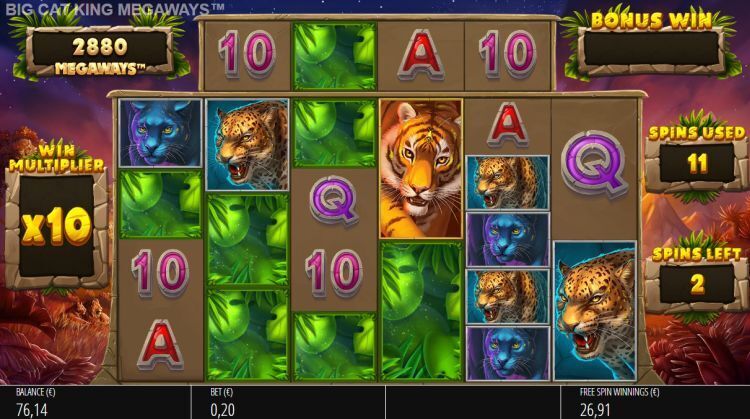 Big Cat King Megaways slot review
