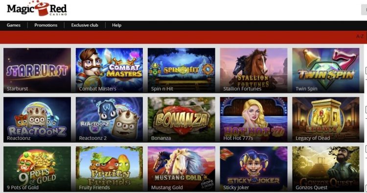 Magic Red Casino Spellen