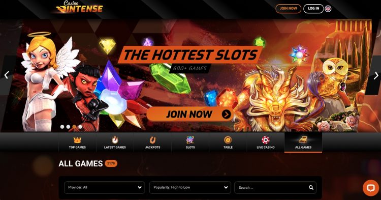 Casino Intense - Betrouwbaar
