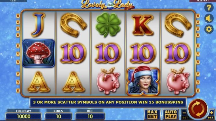 Lovely Lady Xmas slot review