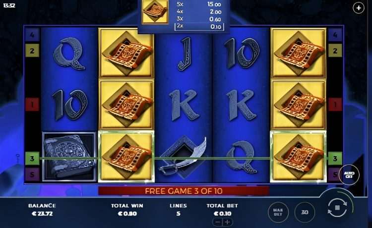 Magic Book online slot gameplay