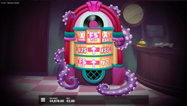 Mystery Motel slot Hacksaw Gaming bonus gameplay