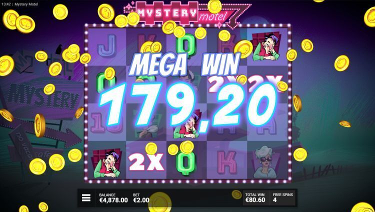 Mystery Motel gokkast Free Spins mega win