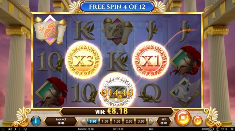 Rise of Athena online slot Free Spins