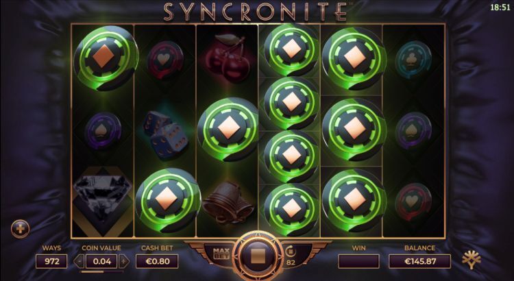 Syncronite slot Yggdrasil