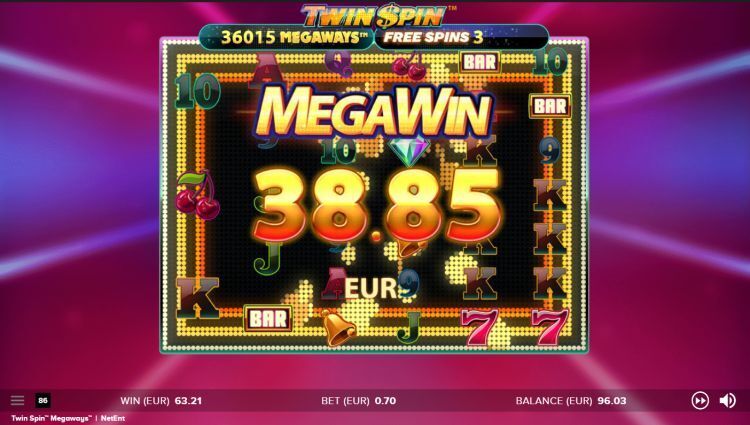 Twin Spin Megaways slot review Netent