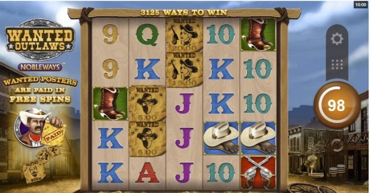 Wanted Outlaw Nobleways gokkast review