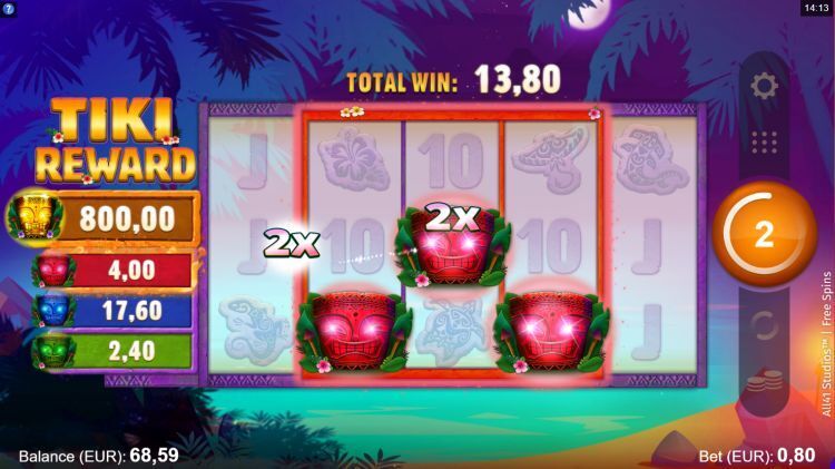 Tiki Reward gokkast Free Spins
