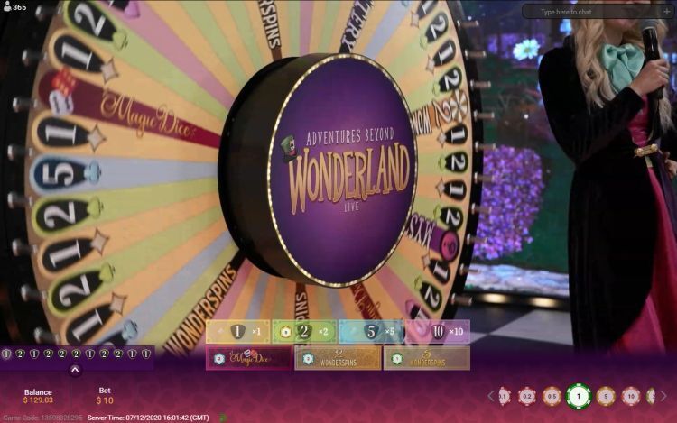 Adventures Beyond Wonderland Review Playtech Live