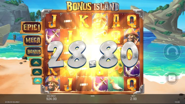 Bonus Island gokkast review Inspired