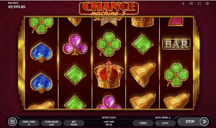 Chance Machine 5 gokkast review