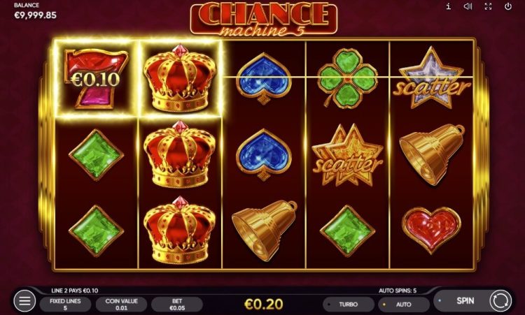 Chance Machine 5 online slot review