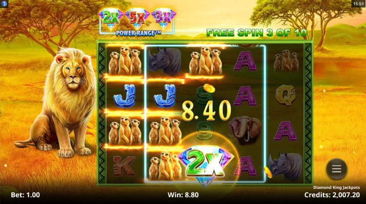Diamond King Jackpots online slot Free Spins Microgaming