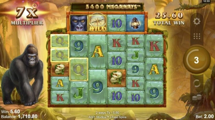Forgotten Island Megaways gokkast Free Spins