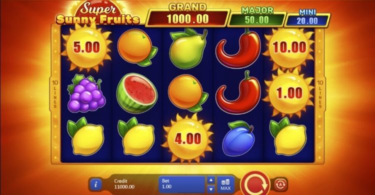 Super Sunny Fruits Hold and Win slot review
