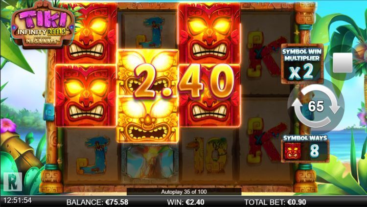 Tiki Infinity Reels Megaways slot review