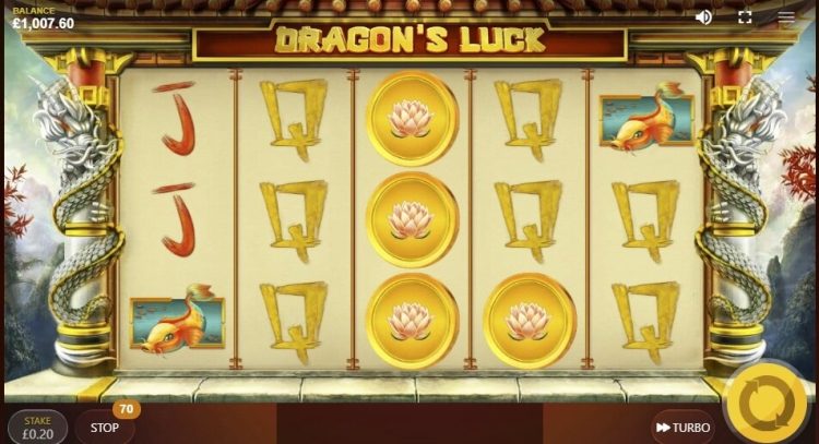 Dragon's Luck gokkast gameplay