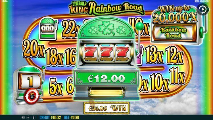 Emerald King Rainbow Road bonus gameplay