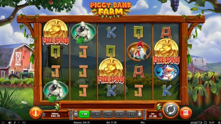 Piggy Bank Farm gokkast Free Spins trigger