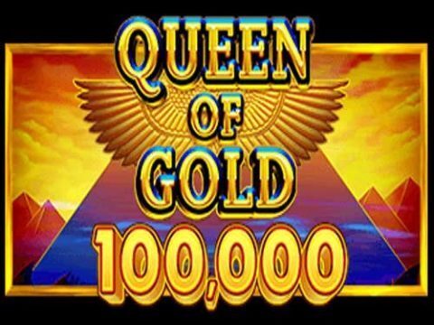 Queen of Gold scratch logo