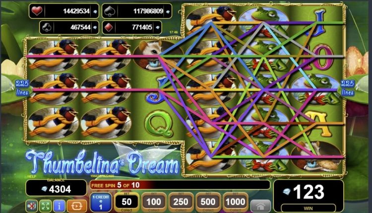 Thumbelina's Dream gokkast gameplay